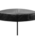 Black Waterproof Cover For Round Outdoor Table, Perfect Accessory For Inflatable Hot Tubs