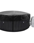Inflatable Hot Tub With Attached Control Unit And Custom Inflatable Hot Tub Insulation Lid