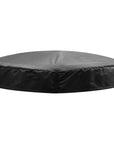 Round Black Cushion For Custom Inflatable Hot Tub Insulation Lid With Domed Surface