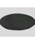 Black Insulated Hot Tub Mat For Intex Purespa On a Neutral Surface