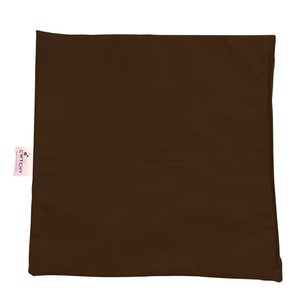 A Brown Cloth With a Small Pink Patch, Ideal For Your Pump Or Under Pump Base Protection