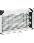 White Animal Cage Displayed With 30w Mosquito Insect Killer - Essential Hot Tub Accessory