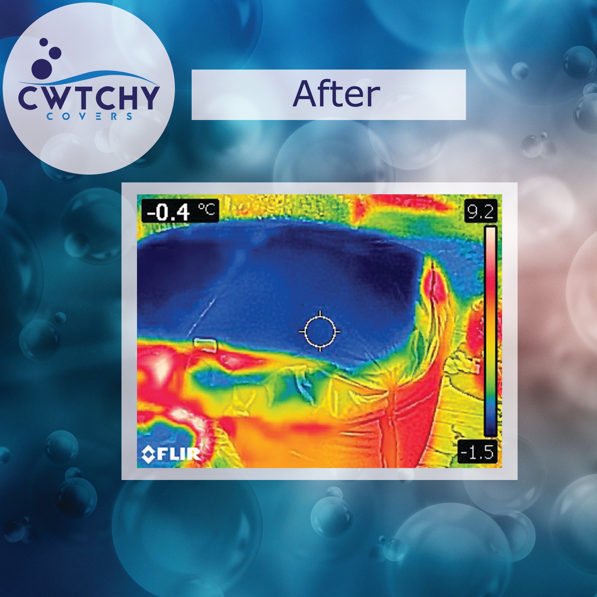 Cwtchy Covers Thermal Images Extreme Heat Retention