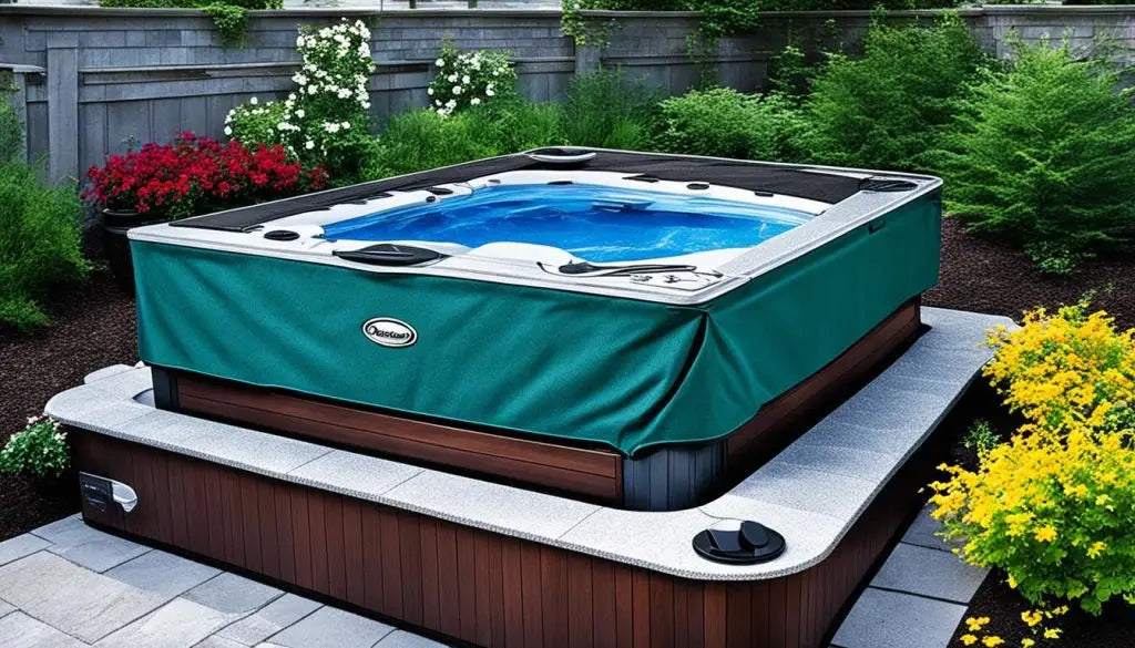 Hot Tub Cover for pH Stability