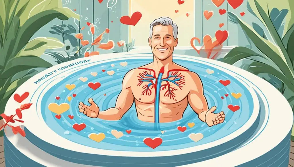 Improving hot tub circulation and cardiovascular health