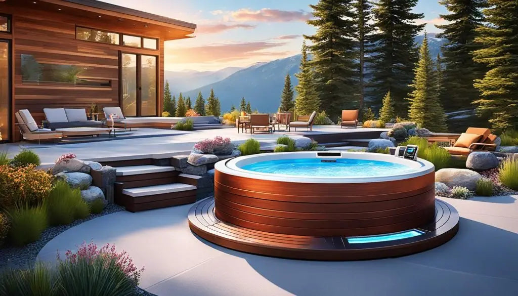 Modern Hot Tub with Innovative Features