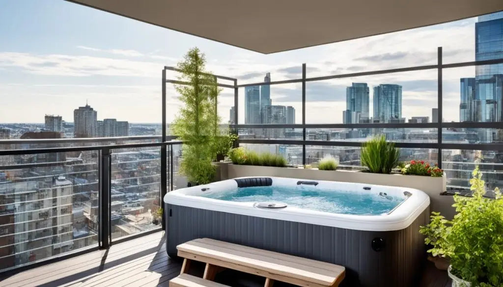 Optimal hot tub placement on balconies