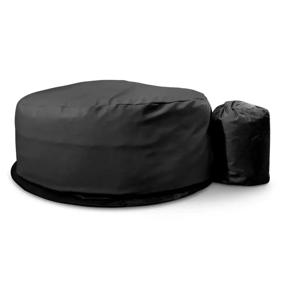 Cwtchy Covers - Deluxe Leather Hot Tub Cover Dc216 - 26r For Bubble Massage Plus Greywood St Moritz | Thermal Wrap