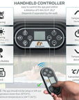 Therme Wireless Hand Control System In Inflatable Hot Tub Bubble Spa For 4 People