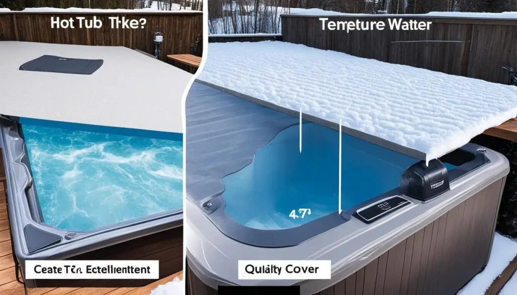 hot tub cover and insulation effectiveness