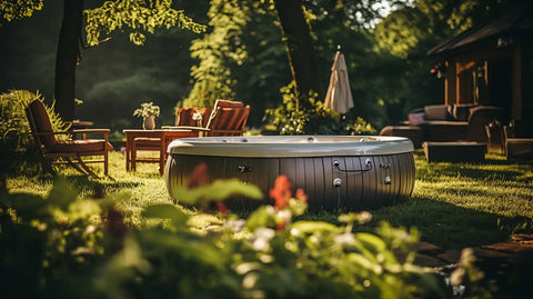 Creating a Backyard Oasis: Innovative Inflatable Hot Tub Garden Designs