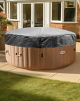 Insulated Lid For Intex Purespa Hot Tubs In a Backyard Setting