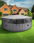 Large Grey And White Insulated Lid For Wave Spa Hot Tubs Ensuring a Snug Fit