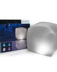 Intex 28694 Floating Led Cube With Multi-color Illumination For Enhanced Hot Tub Experience