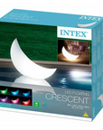 Intex 68693 Led Floating Halfmoon Light - Ipx8 Certified Waterproof Hot Tub Accessory