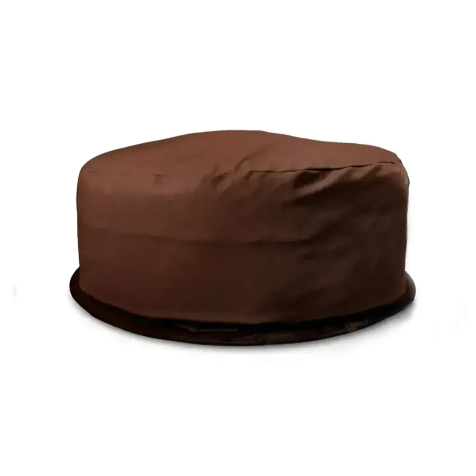 Brown waterproof cover for Lay-Z Spa hot tub patio furniture