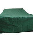 Green Uv/rain Protective Cover For Your Outdoor Fire Pit And Rattan Furniture