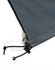 Grey Waterproof Cover Zipper Pouch For Garden Offset Umbrella Parasol; Oxford Fabric